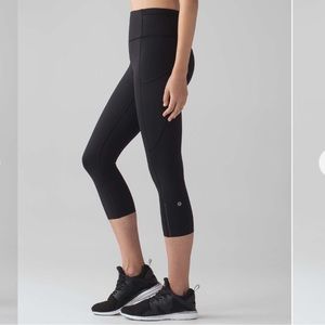 Lululemon fast and free crop leggings